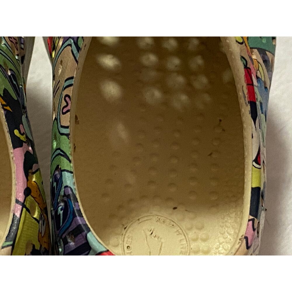Disney NATIVE Shoes C6 Mickey Mouse All Over Print Kids Jefferson Slip On - Picture 6 of 9